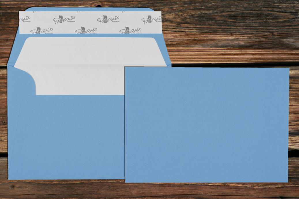 Briefhüllen mit Seidenfutter C6 114x162 mm Haftklebend Dunkelblau gerippt 100 g/qm